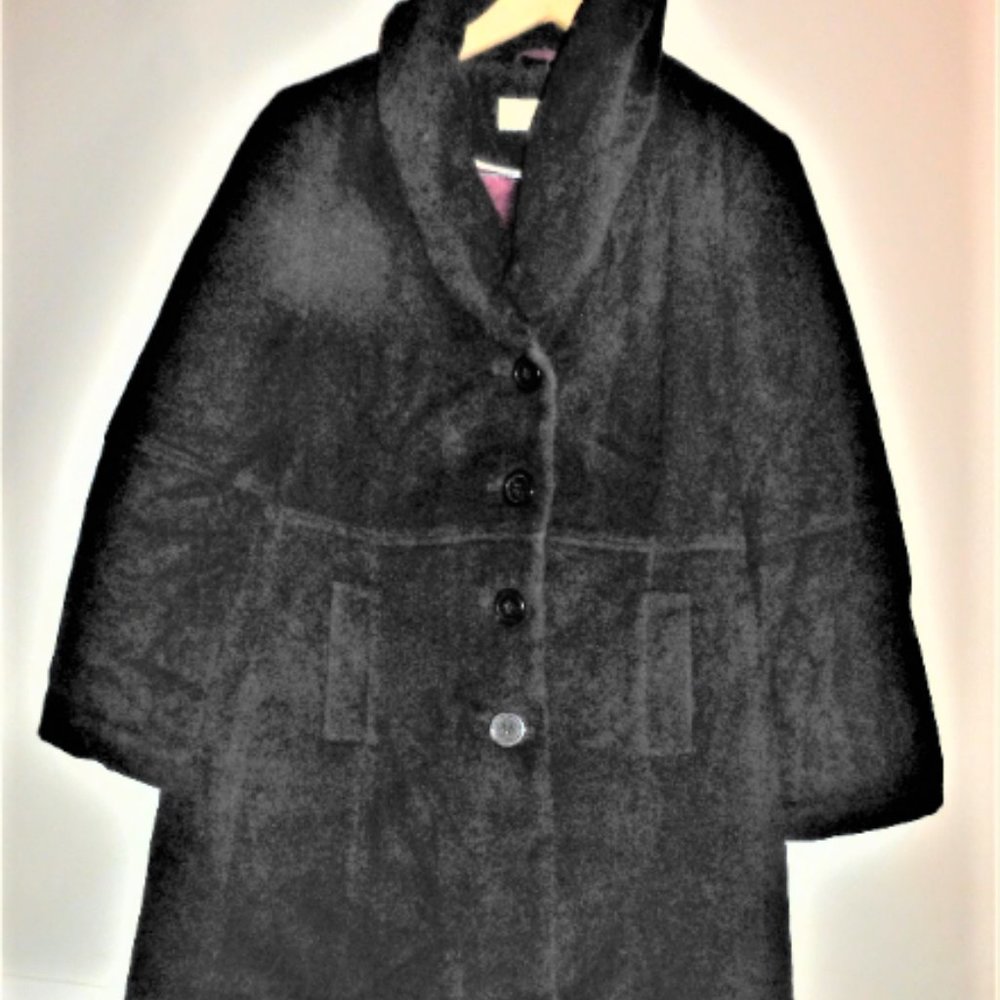 #M-4518 Liz Claiborne WOMAN'S COAT Sz 12 Woman's Jacket Wool Coat Vintage Coat